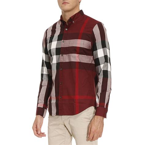 maglia rossa uomo burberry|Classici Burberry da uomo .